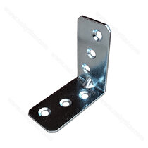 Uholník kovový trojradové dierovanie 50x50x25, zinok ( bal:100 ks) Uholník kovový trojradové dierovanie 50x50x25, zinok ( bal:100 ks)