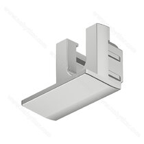 Koncová krytka, Pro Häfele Loox5 Profile 1104, plast sivá 833.95.768 Koncová krytka, Pro Häfele Loox5 Profile 1104, plast sivá 833.95.768